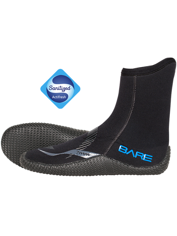 BARE chaussons Cold water Boot 7mm