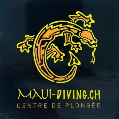 Maui-diving Sticker