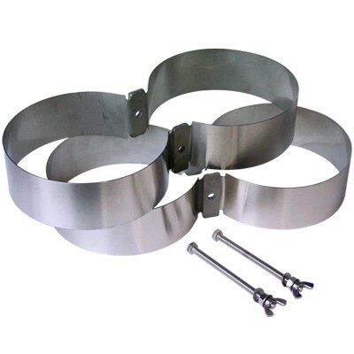 Bestdivers cerclages pour bi-bouteilles 10 litres