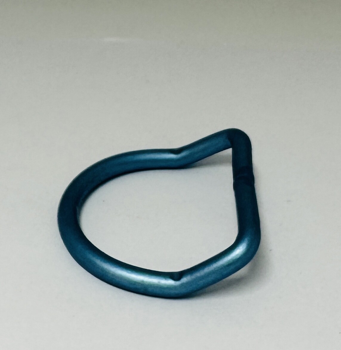 Bestdivers D-ring Alu bleu 25° 400mm