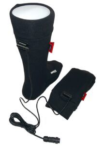 Smart-TEX chaussettes chauffantes extrême, batterie interne ou accus externe
