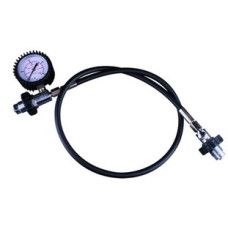 Bestdiver lyre de transfert, 1.5 mètres, avec manomètre analogique