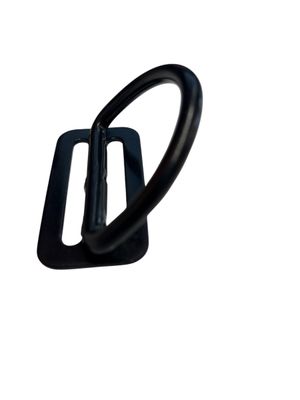 TEC line D-ring 45° noir