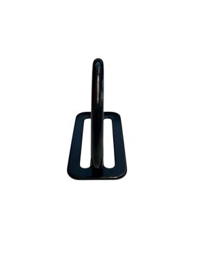 TEC line D-ring 90° noir
