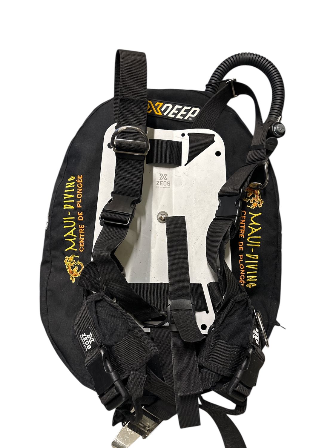 X-deep Zeos 28+, max cylindre de 18 litres, plaque ALU, 130N