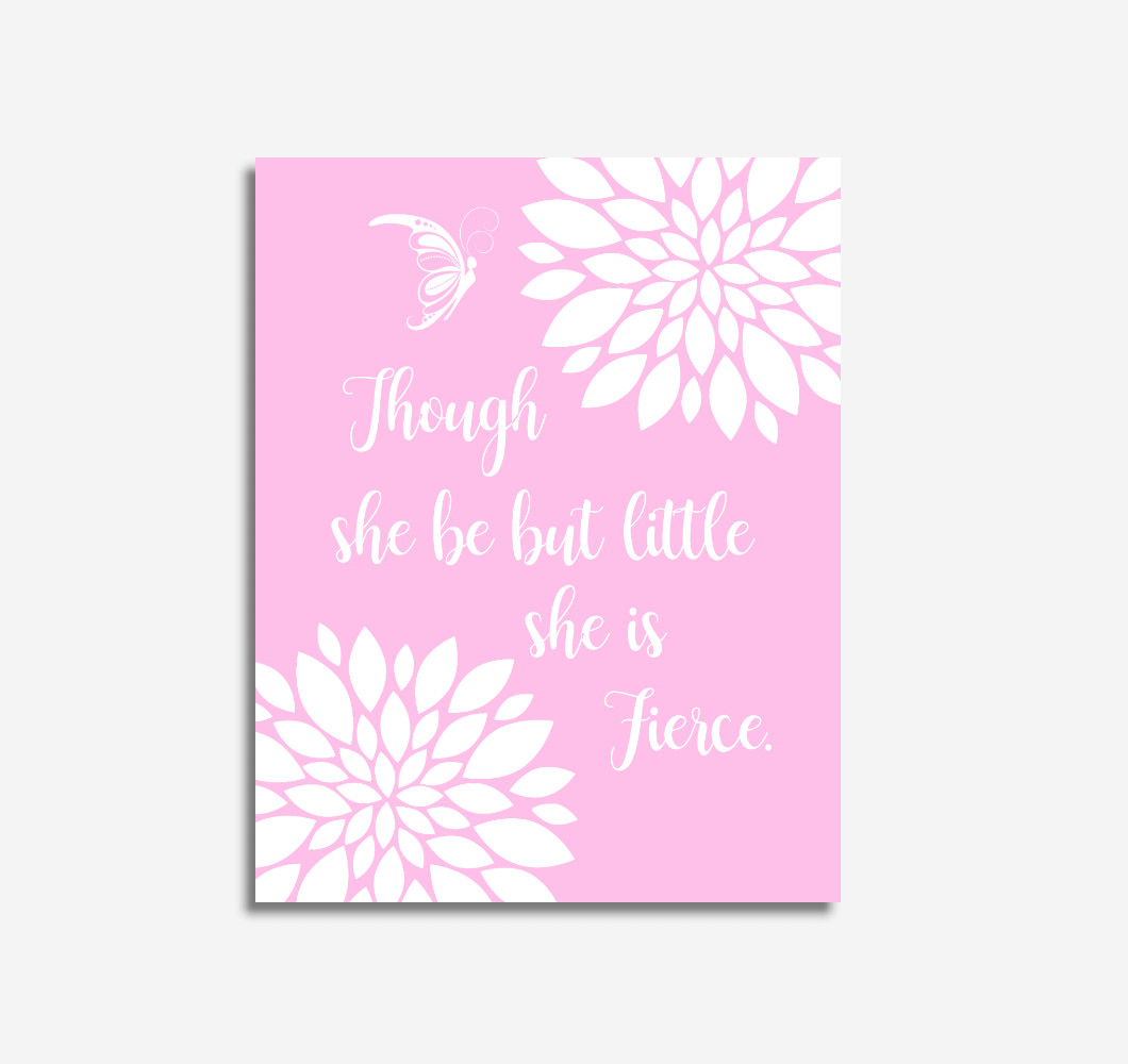 baby girl wall art