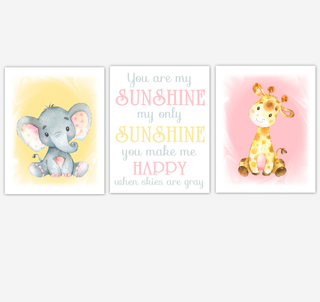 elephant baby wall decor