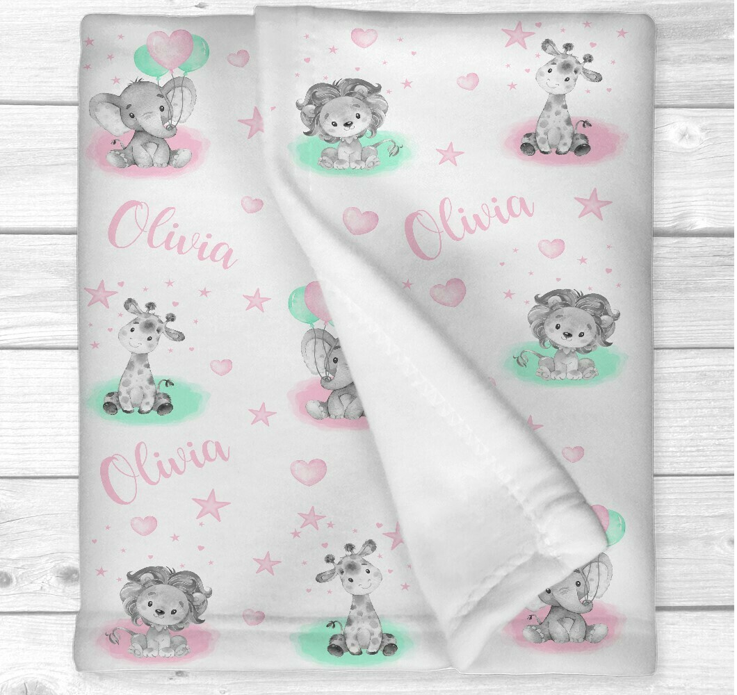 pink and mint crib bedding