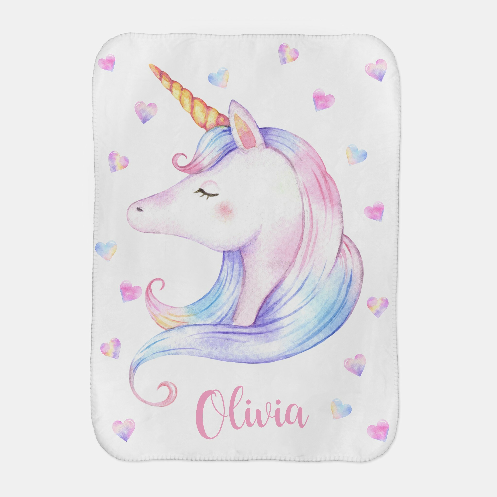 unicorn baby blankets
