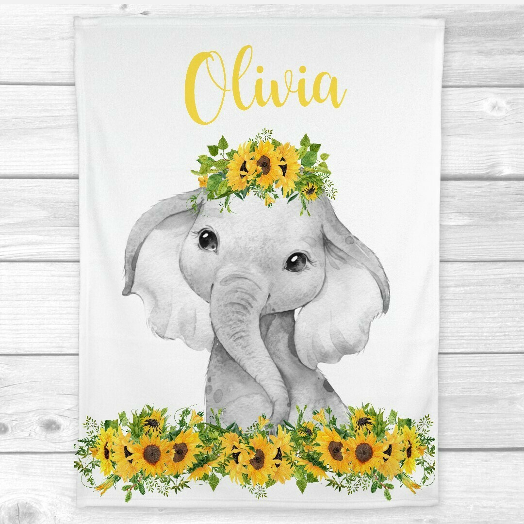 sunflower baby girl room