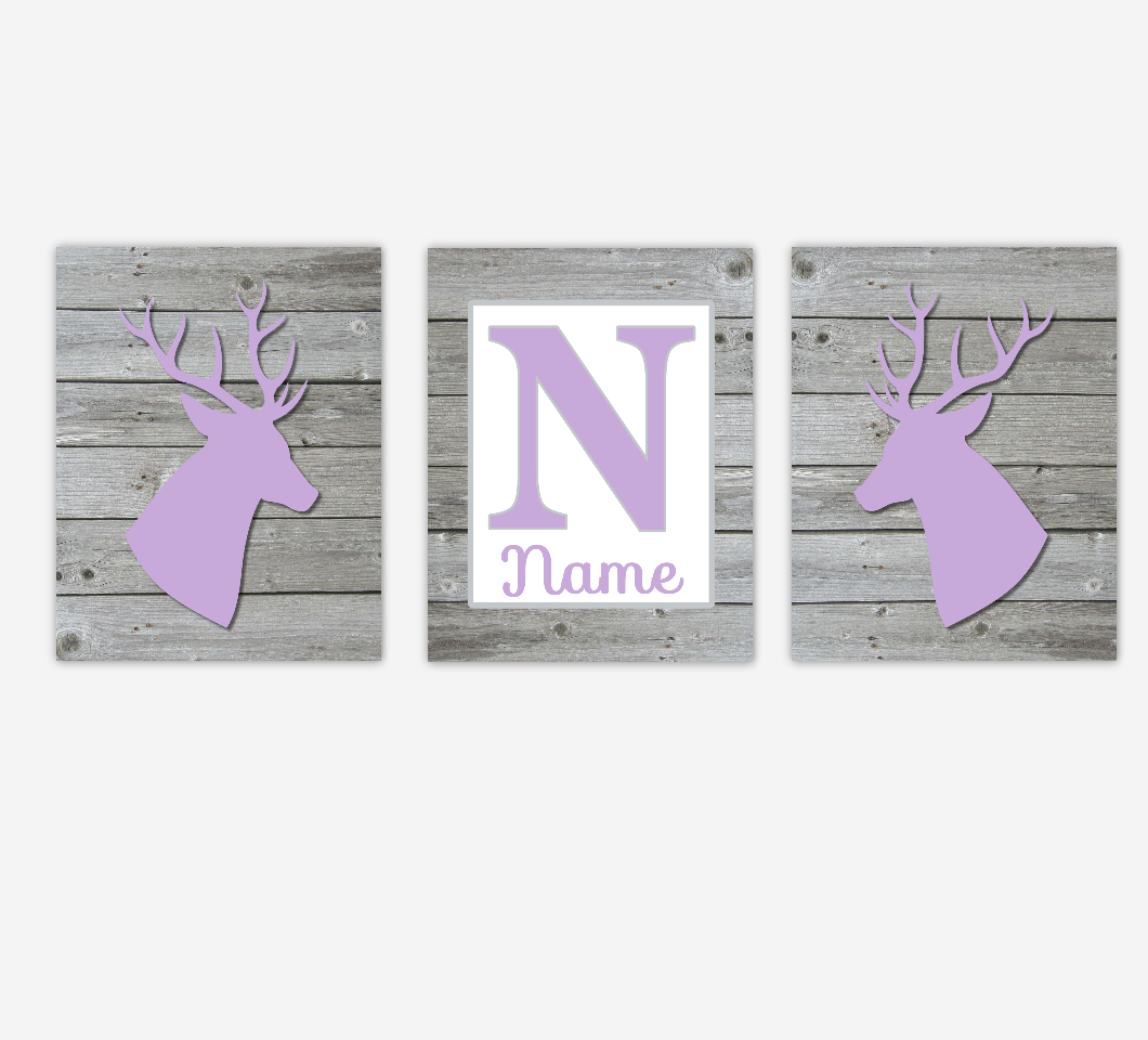 baby girl deer nursery decor