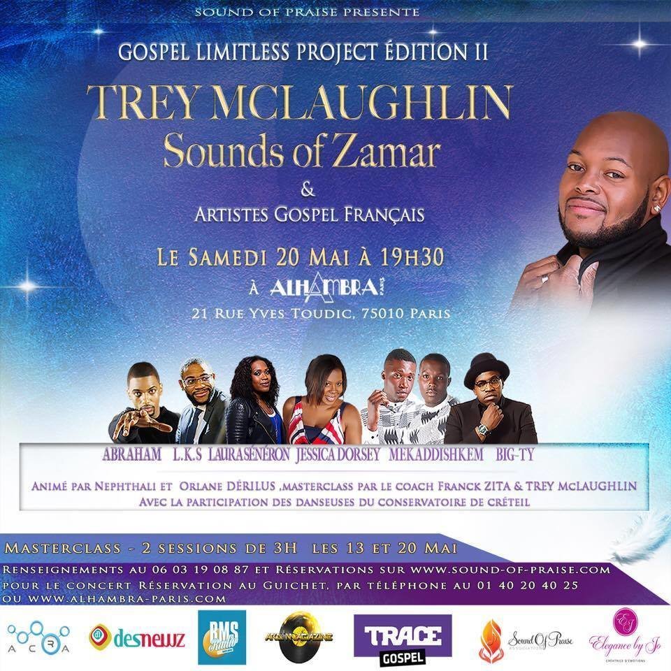 Masterclass Trey McLaughlin & SOZ - 20 Mai 2017 Masterclass Trey McLaughlin & SOZ - 20 Mai 2017