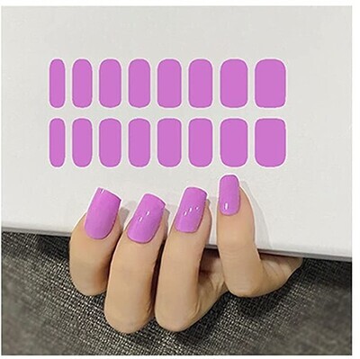 CLASSIC ORCHID NAIL WRAPS