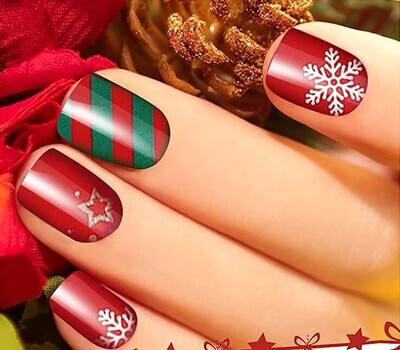 CHRISTMAS NAIL WRAPS - All The Things