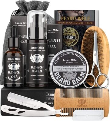 Beard Kit for Men Gift Basket
