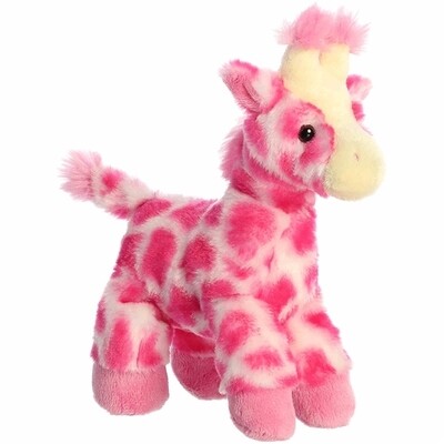 Greta the Pink Spotted Giraffe