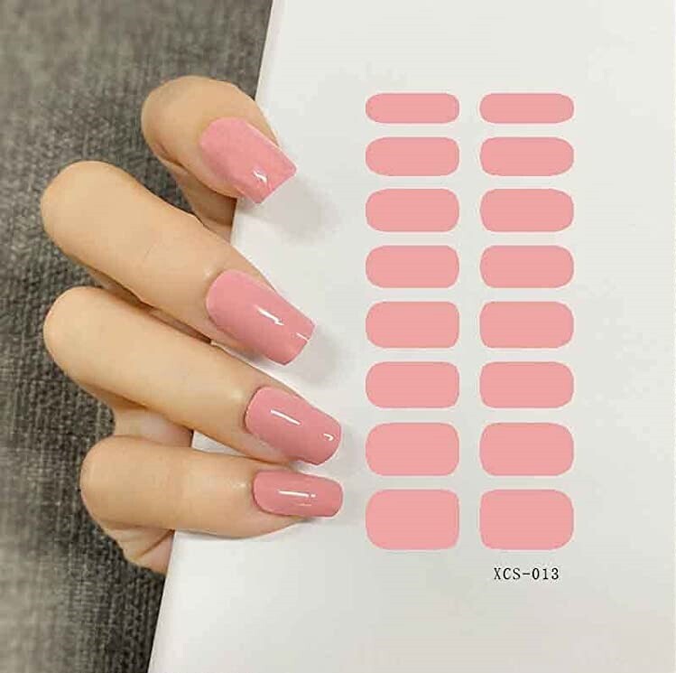 NAIL WRAPS - PALE PINK