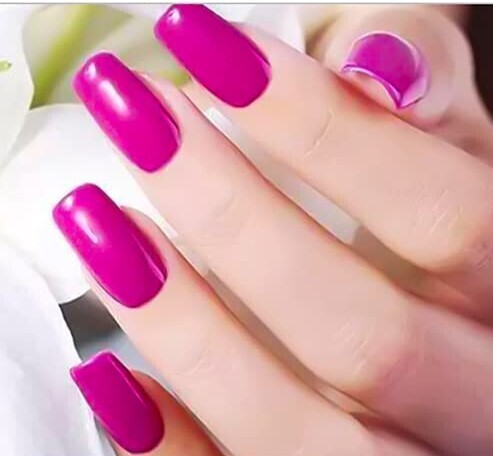 NAIL WRAPS - DARK PINKY PINK