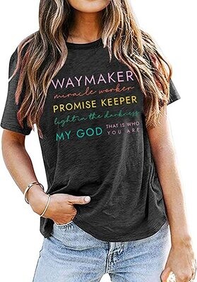 WAYMAKER Graphic Tee Shirt - Dk. GREY