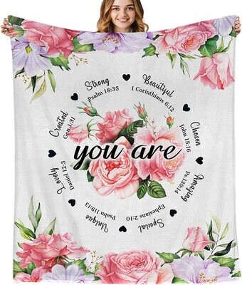 Cozy Soft Flannel Throw - YOU ARE
