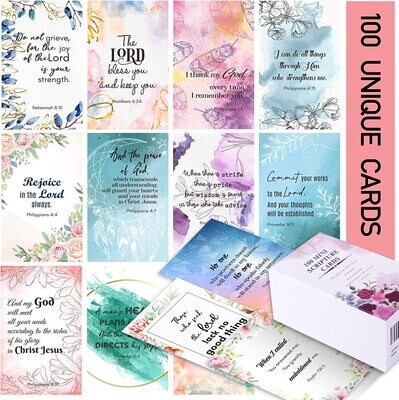 Prayer Cards for Women with Assorted Bible Verses