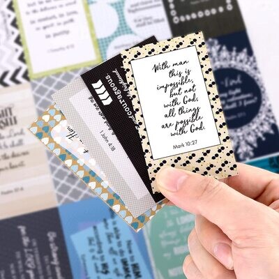 Prayer Cards for Women with Assorted Bible Verses