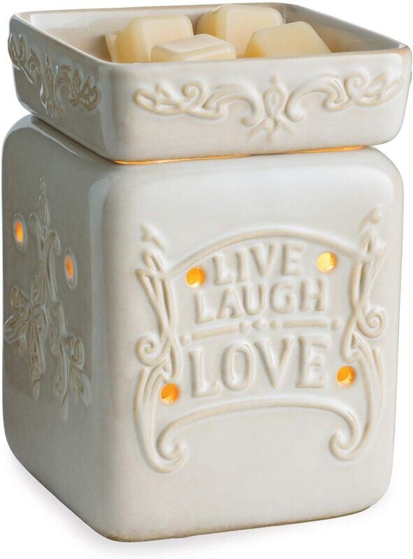 Tabletop Warmer -LIVE, LAUGH LOVE