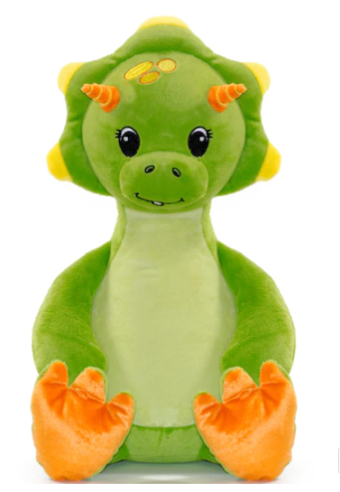 ​CUDDLE BUDDIES SCENT SACHET ANIMAL - GREEN DINO