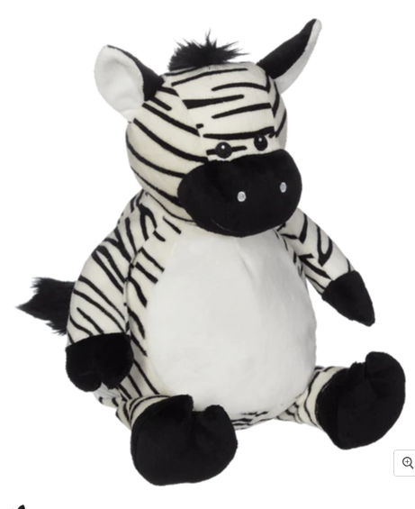 ​CUDDLE BUDDIES SCENT SACHET ANIMAL - ZENITH ZEBRA