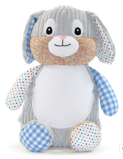 ​CUDDLE BUDDIES SCENT SACHET SENSORY ANIMAL - BLUE PATCHES