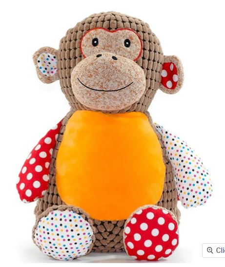 ​CUDDLE BUDDIES SCENT SACHET SENSORY ANIMAL - MONTGOMERY MONKEY