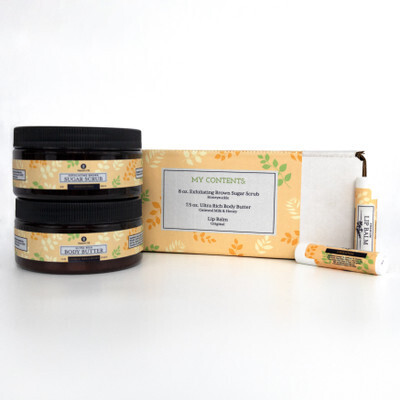 Oatmeal, Milk and Honey Skin Care Gift Set