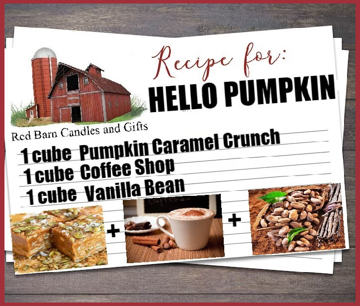 SCENT RECIPE COMBO - HELLO PUMPKIN!