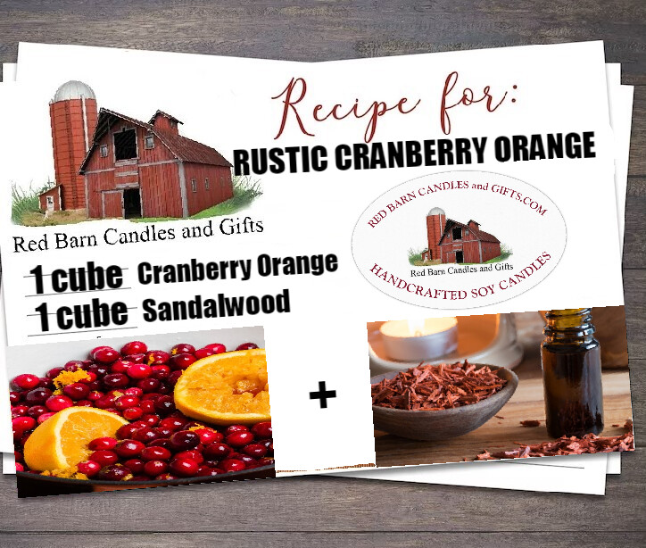 SCENT RECIPE COMBO - RUSTIC CRANBERRY ORANGE