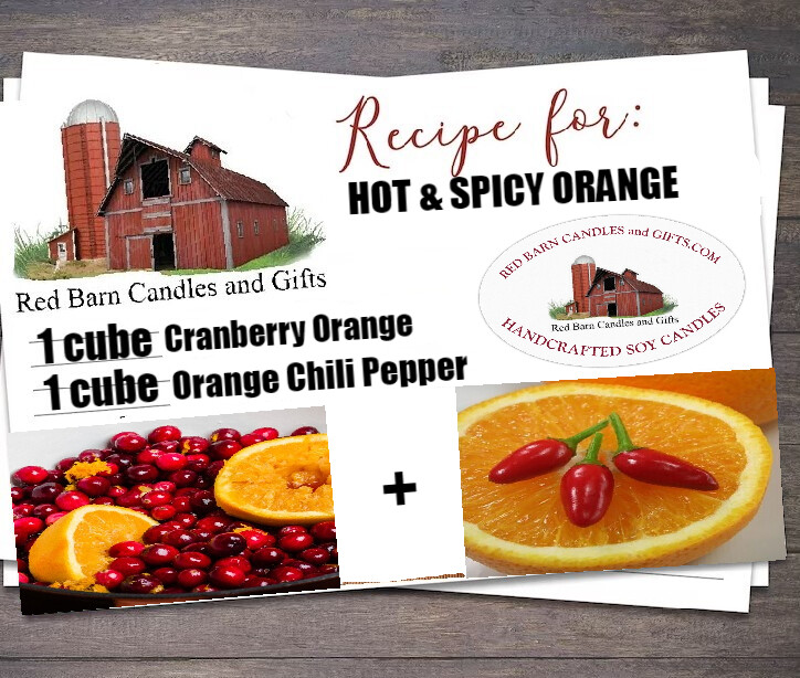 SCENT RECIPE COMBO - HOT &amp; SPICY ORANGE