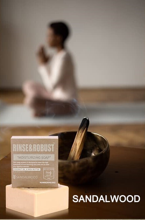 MEN&#39;S SOAP BAR - SANDALWOOD