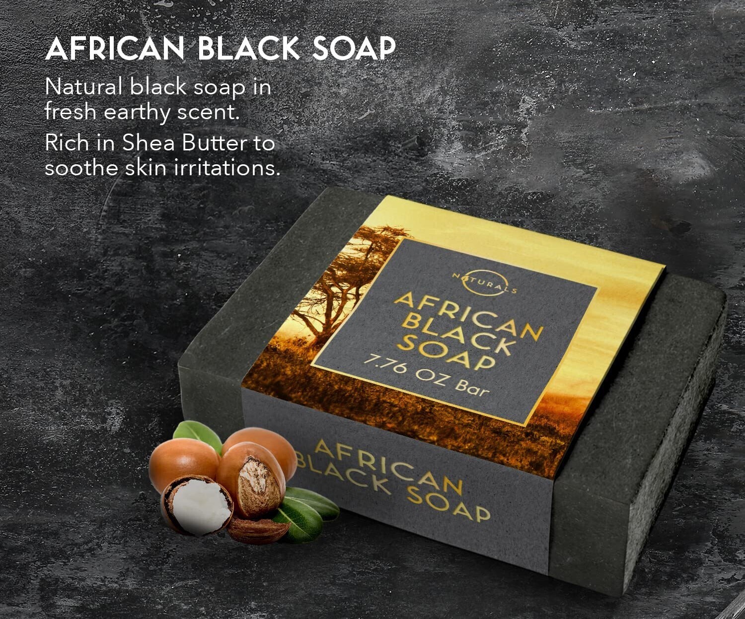 MEN&#39;S SOAP BAR - AFRICAN BLACK