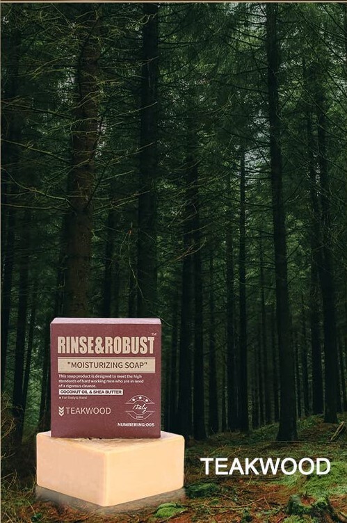 MEN&#39;S SOAP BAR - TEAKWOOD