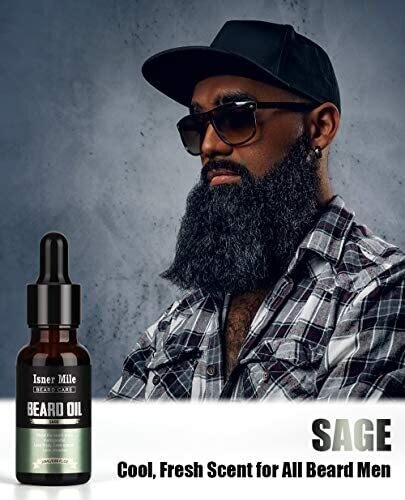 MEN&#39;S BEARD OIL - SAGE