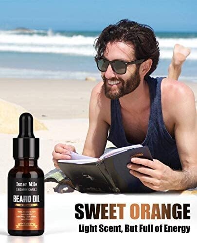 MEN&#39;S BEARD OIL - SWEET ORANGE