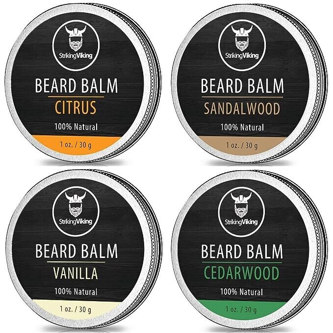 MEN&#39;S BEARD BALM - Set of 4