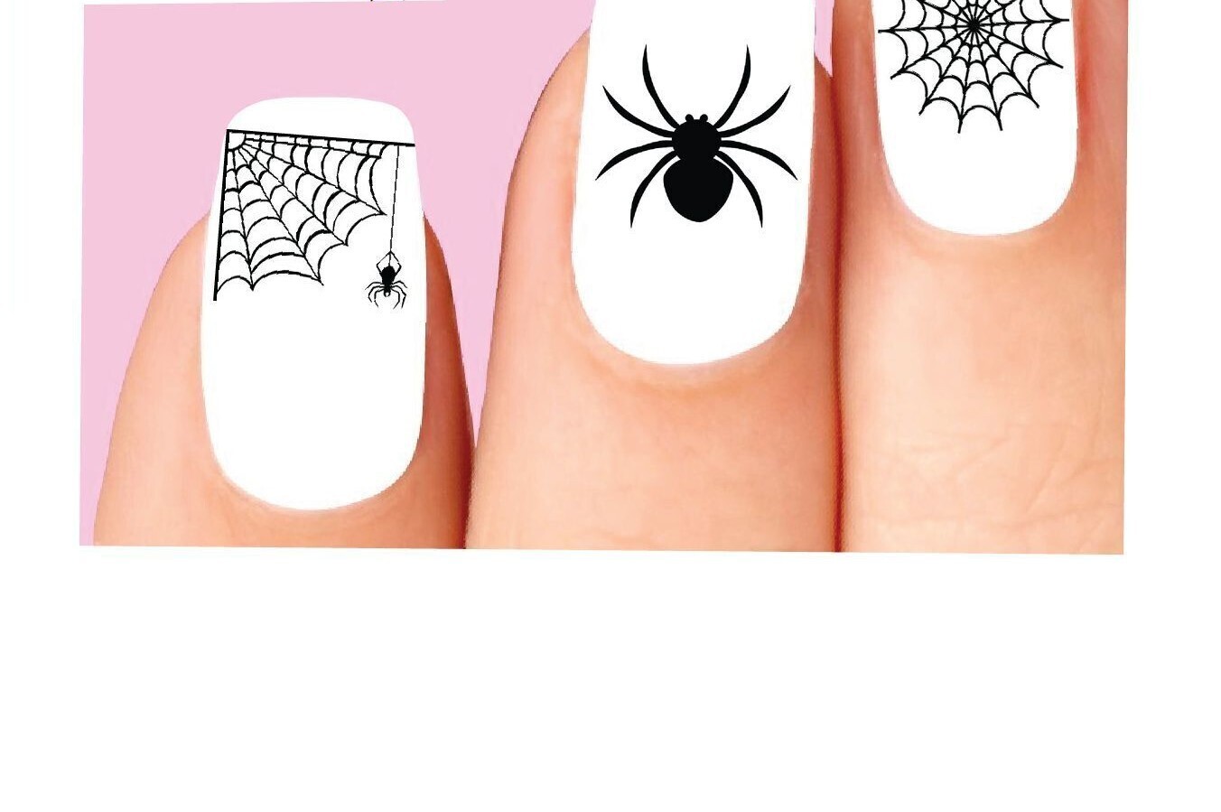 FULL NAIL DECALS/WRAPS - HALLOWEEN