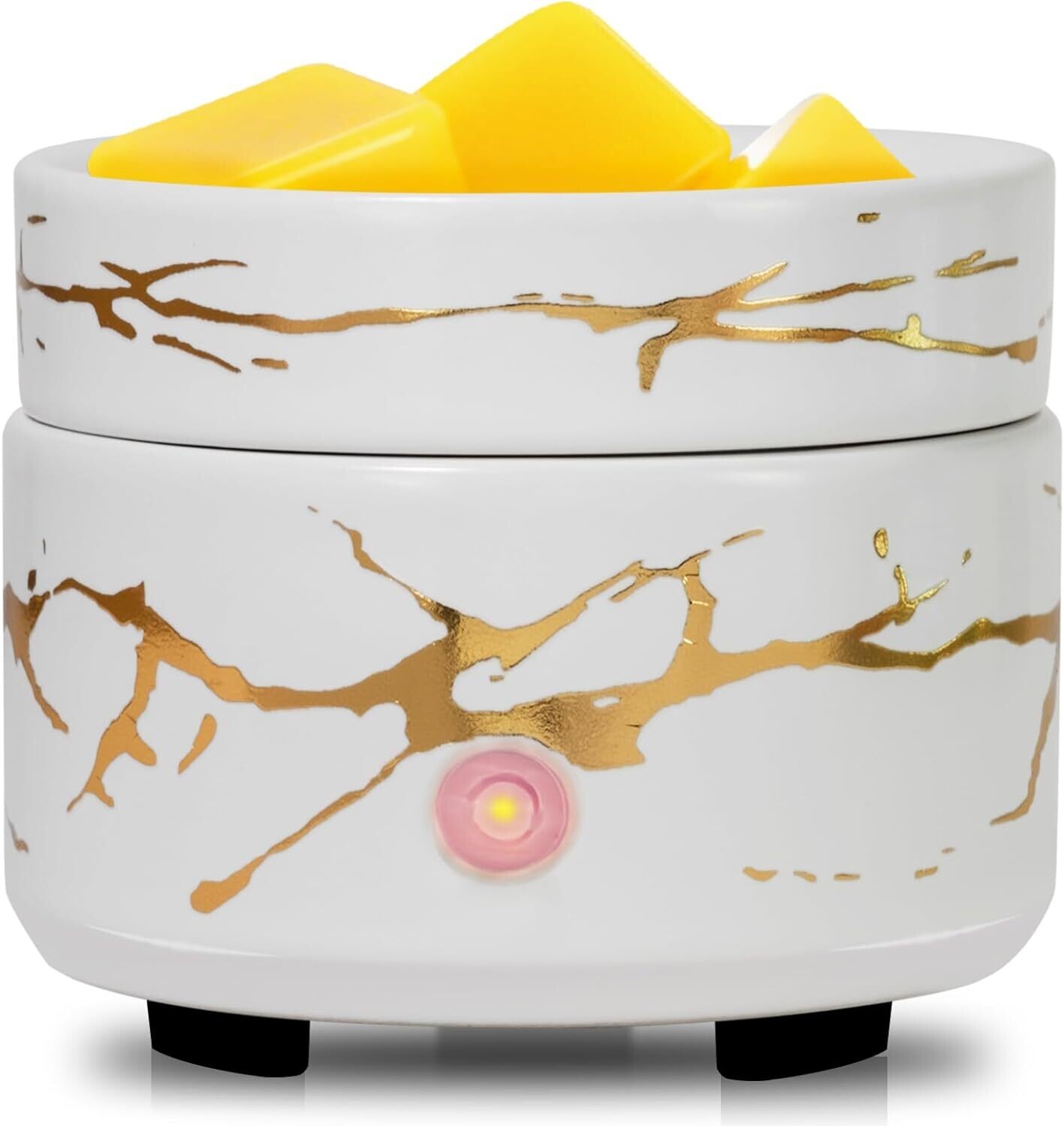 GOLDEN ELEGANCE TABLETOP 3-in-1 WARMER
3-in-1 Oil Burner Wax Melter Candle Wax Warmer