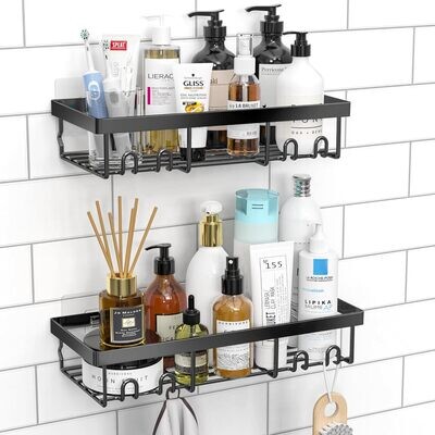 Shower Caddy Shelf Organizer Rack- Self Adhesive