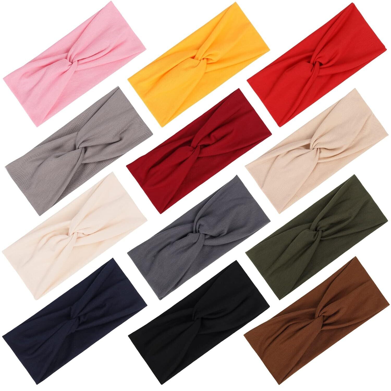 12 Pack Headbands - STYLE B