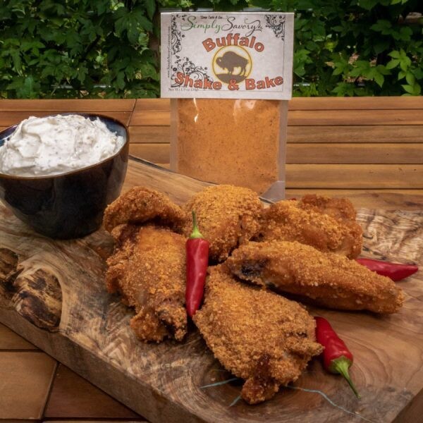 BUFFALO SHAKE and BAKE SEASONING MIX (Spicy)