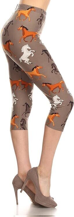 CAPRI LEGGINGS - WILD HORSES