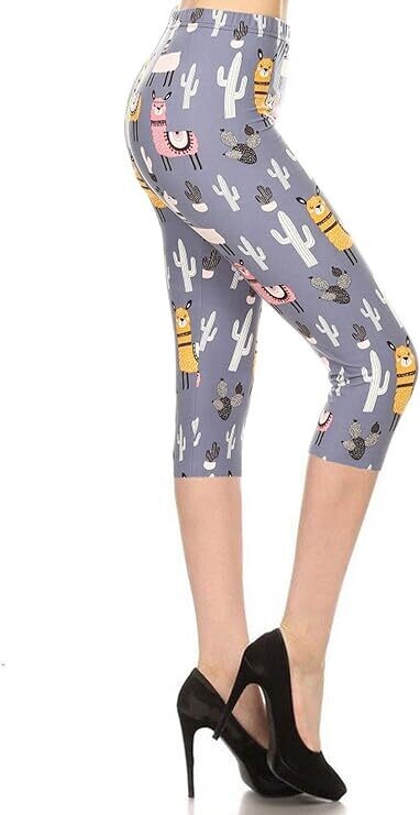 CAPRI LEGGINGS - CRAZY CACTUS