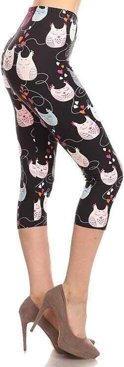 CAPRI LEGGINGS - GIVE A HOOT