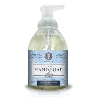 FOAMING HAND SOAP 10 ounces - FRAGRANCE FREE